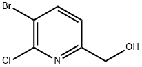 3-溴-2-氯吡啶-6-甲醇, 1227563-64-5, 结构式