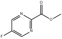 5-氟嘧啶-2-甲酸甲酯,1227575-47-4,结构式