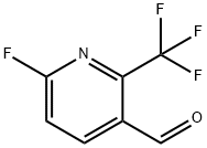 6-氟-2-(三氟甲基)烟醛 结构式