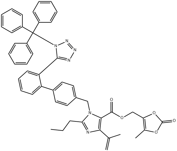 Trityl olMesartan MedoxoMil iMpurity III Struktur