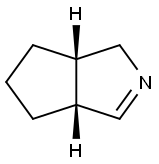 cis-3-azabicyclo[3,3,0]oct-2-ene Struktur