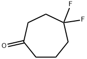 4,4-Difluorocycloheptanone Structure