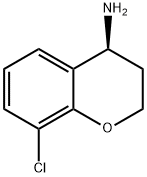 (S)-8-氯苯并二氢吡喃-4-胺 结构式