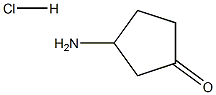 3-AMinocyclopentanone hydrochloride Struktur