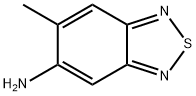5-アミノ-6-メチル-2,1,3-ベンゾチアジアゾール 化学構造式
