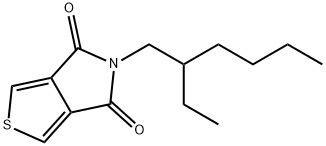 5-(2-乙基己基)-4H-噻吩并[3,4-C]吡咯-4,6(5H)-二酮,1231160-82-9,结构式