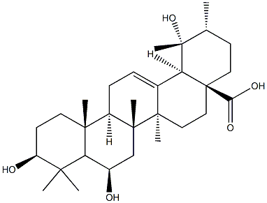 Uncaric acid Struktur