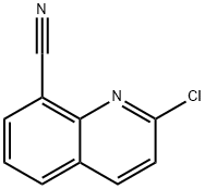 2-chloroquinoline-8-carbonitrile Struktur