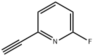 2-乙炔基-6-氟吡啶 结构式