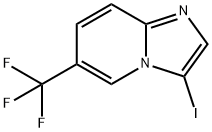 3-Iodo-6-trifluoroMethyl-iMidazo[1,2-a]pyridine Struktur