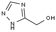 (1H-1,2,4-triazol-3-yl)Methanol 化学構造式