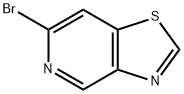 6-ブロモチアゾロ[4,5-C]ピリジン 化学構造式