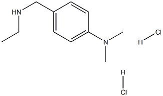 N-乙基-4-二甲氨基苄胺二盐酸盐, 1234988-79-4, 结构式