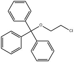 2-氯乙基三苯基甲醚 结构式
