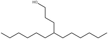 4-己基癸醇, 123613-12-7, 结构式