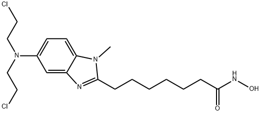 7-(5-(1,5-dichloropentan-3-yl)-1-Methyl-1H-benzo[d]iMidazol-2-yl)-N-hydroxyheptanaMide|EDO-S101