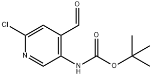 1238324-67-8 TERT-BUTYL 6-CHLORO-4-FORMYLPYRIDIN-3-YLCARBAMATE