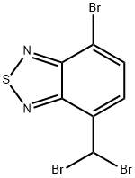 4-BroMo-7-(dibroMoMethyl)benzo[c][1,2,5]thiadiazole Structure