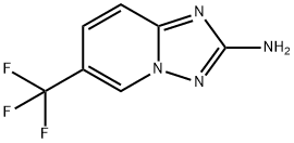 6-TrifluoroMethyl-[1,2,4]triazolo[1,5-a]pyridin-2-ylaMine Structure