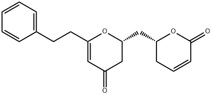 7,8-ジヒドロオボラクトン 化学構造式