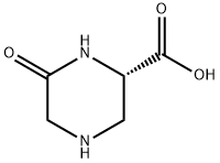 (S)-6-氧代哌嗪-2-甲酸, 1240584-74-0, 结构式
