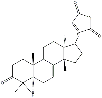 1241871-28-2 3-[(5ALPHA,13ALPHA,14BETA,17ALPHA)-4,4,14-三甲基-3-氧代雄甾-7-烯-17-基]-1H-吡咯-2,5-二酮