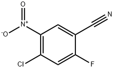 4-氯-2-氟-5-硝基苯甲腈, 1242269-80-2, 结构式