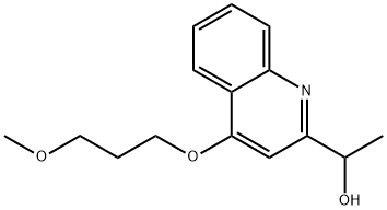 1-(4-(3-Methoxypropoxy)quinolin-2-yl)ethanol Structure