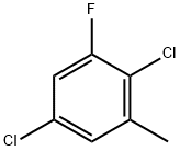 2,5-Dichloro-3-fluorotoluene Structure