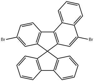5,9-Dibromospiro[7H-benzo[c]fluorene-7,9'-[9H]fluorene]|5,9-二溴螺[7H-苯并[C]芴-7,9'-[9H]芴]