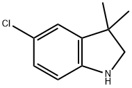 5-氯-3,3-二甲基吲哚啉,1243165-15-2,结构式