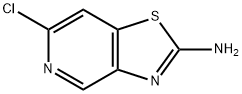6-chlorothiazolo[4,5-c]pyridin-2-aMine Structure