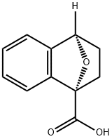 (1S,4R)-1,2,3,4-テトラヒドロ-1,4-エポキシナフタレン-1-カルボン酸 化学構造式
