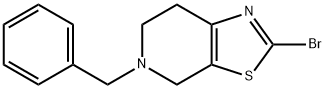 5-Benzyl-2-broMo-4,5,6,7-tetrahydro-thiazolo[5,4-c]pyridine Structure