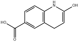 2-Hydroxy-1,4-dihydroquinoline-6-carboxylic acid Structure