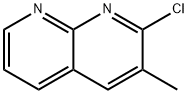 2-Chloro-3-Methyl-1,8-naphthyridine Struktur