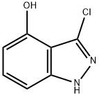 3-氯-4-羟基吲唑, 1246307-72-1, 结构式