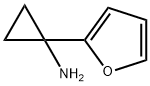 1-(フラン-2-イル)シクロプロパンアミン 化学構造式