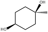 CIS-1-メチルシクロヘキサン-1,4-ジオール 化学構造式