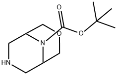 9-Boc-3-oxa-7,9-diazabicyclo[3.3.1]nonane Structure