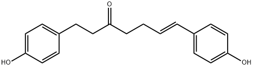 1,7-Bis(4-hydroxyphenyl)hept-6-en-3-one Structure