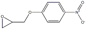 4-(2,3-epoxypropoxy)-nitrobenzene Struktur