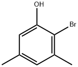 2-BroMo-3,5-diMethylphenol Struktur