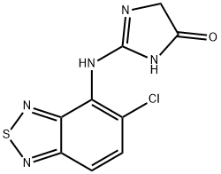 2-[(5-Chloro-2,1,3-benzothiadiazol-4-yl)aMino]-3,5-dihydro-4H-iMidazol-4-one Struktur