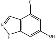 4-氟-1H-吲唑-6-醇, 1253791-66-0, 结构式