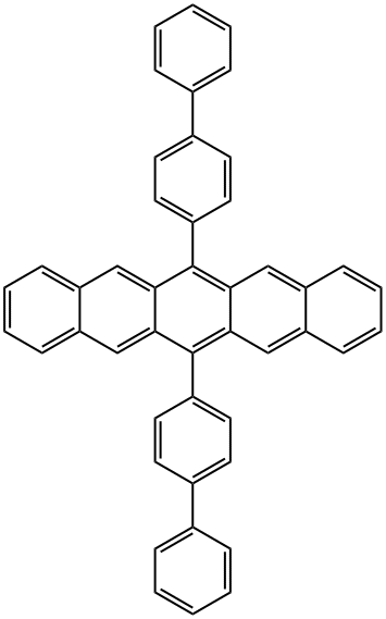 6,13-双([1,1'-联苯]-4-基)并五苯,1254039-84-3,结构式