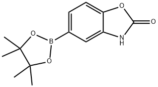 2-oxo-2,3-dihydrobenzo[d]oxazol-5-ylboronic acid pinacol ester Structure