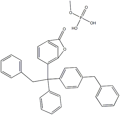Triptolide O-Methyl Phosphate Dibenzyl Ester Struktur