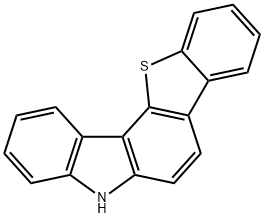 5H-[1]苯并噻吩并[3,2-C]咔唑,1255308-97-4,结构式