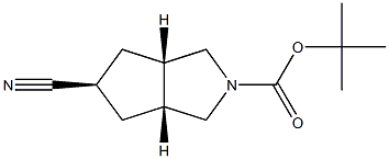 1256039-44-7 TERT-BUTYL (3AR,5S,6AS)-5-CYANOHEXAHYDROCYCLOPENTA[C]-PYRROLE-2(1H)-CARBOXYLATE